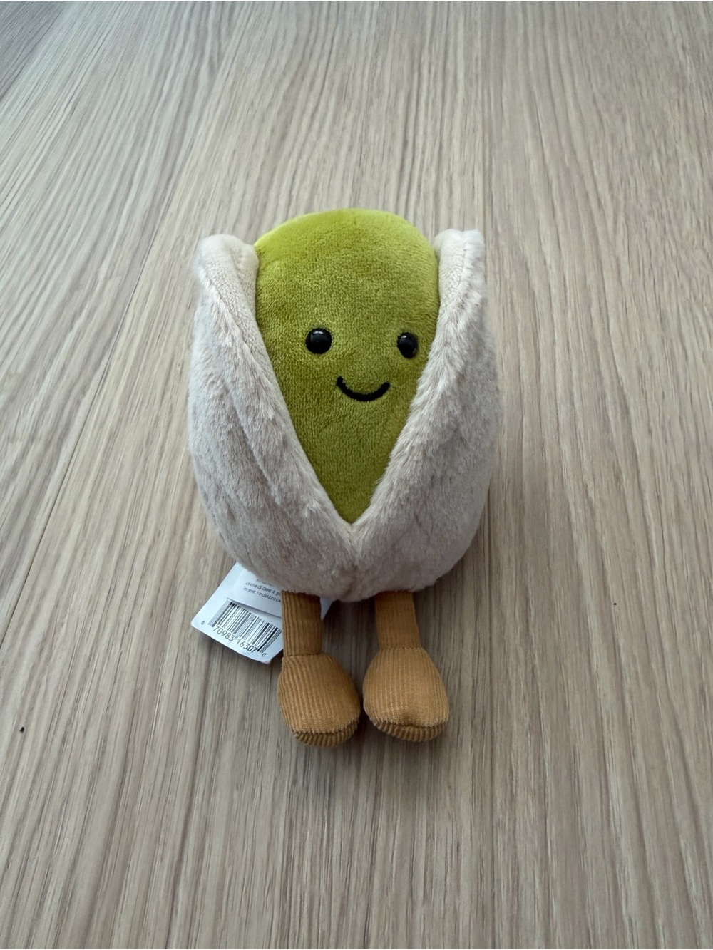 Jellycat Amuseables Horatio Pistachio Plush With Tags